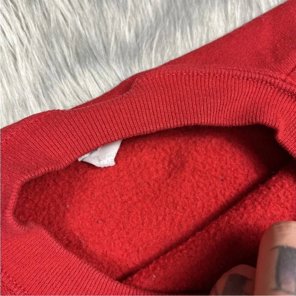 Vintage Red Mickey Mouse & Co Crewneck Sweater 90s